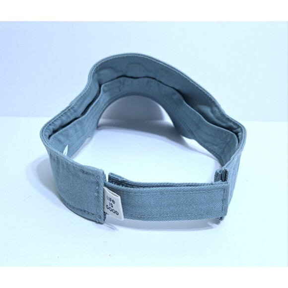 Life Is Good 3 Colorful Tropical Fish Visor Womens Blue Adjustable Beach Golf - Picture 4 of 7